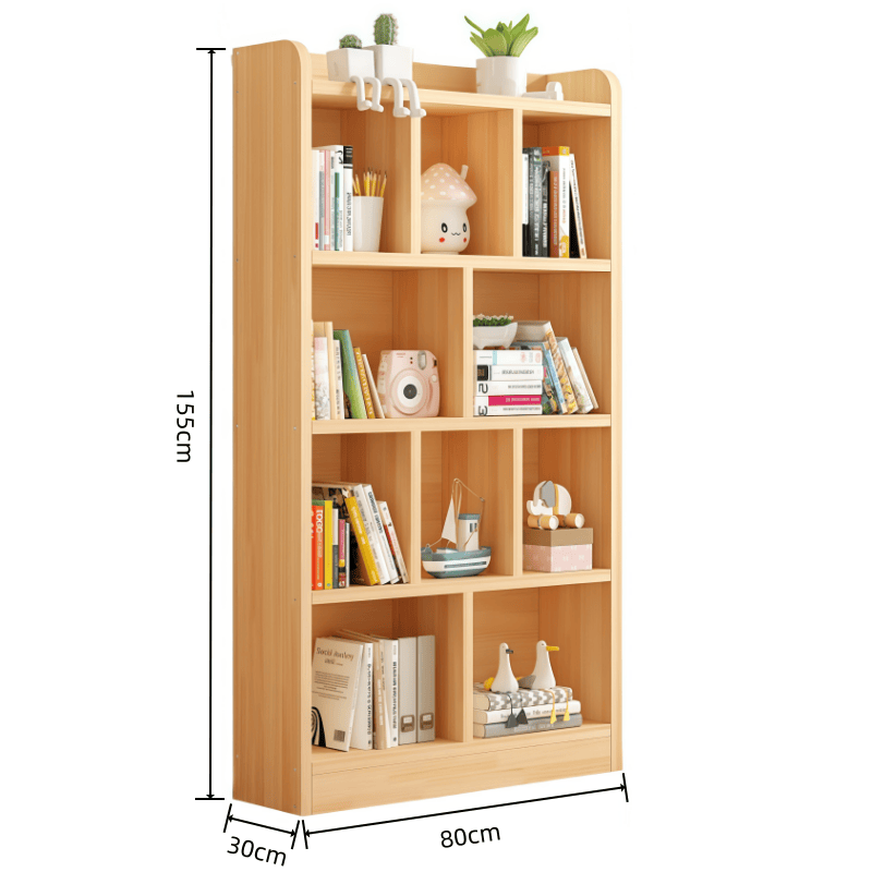 鑫木樽书架100*30*155cm个高清大图