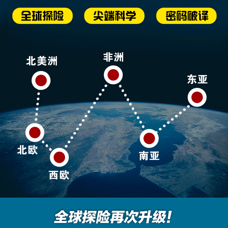 第三部:双螺旋 [正版]探险家学院全7册 禁岛勇闯虎穴神龙之血双螺旋星星沙丘猎鹰的羽毛涅布拉的秘密国国家地理系列探险冒高清大图