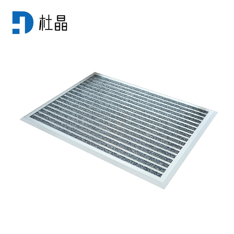 杜晶 DJ-DD-1016 防污防滑静音不位移 平铺式铝合金地板垫 0.6米宽 灰色