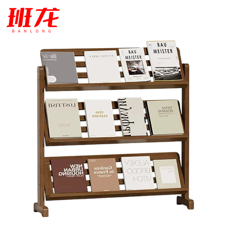 班龙报刊架三层c100个高清大图
