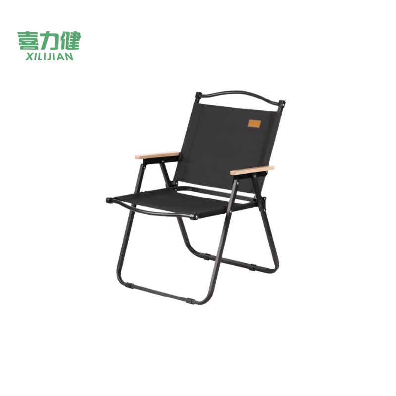 喜力健 户外便携折叠椅 JG黑色-52*52.5*78CM 个高清大图