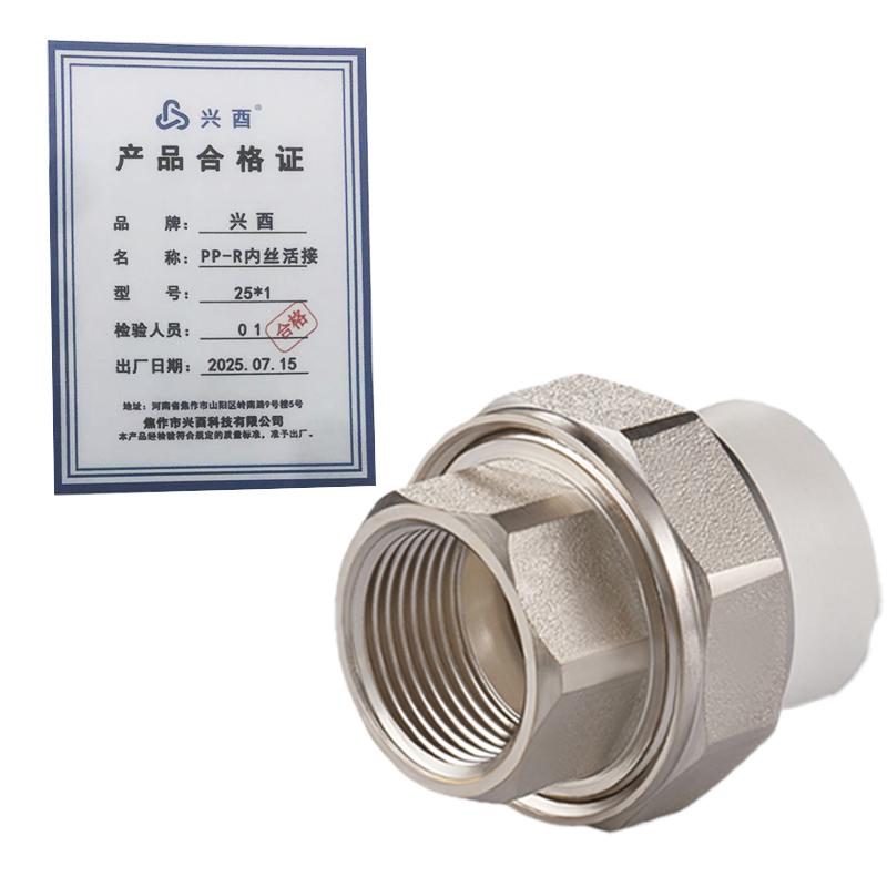 兴酉 PP-R内丝活接 25*1 个