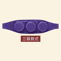 王太医艾灸盒随身灸家用纯铜艾灸罐温灸仪器家用无烟宫寒妇科艾灸熏蒸 三联灰色+3个铜盒