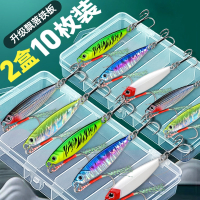 铁板路亚饵远投钓翘嘴鲈鱼专用假饵飘落铁板淡水亮片vib路亚铁板