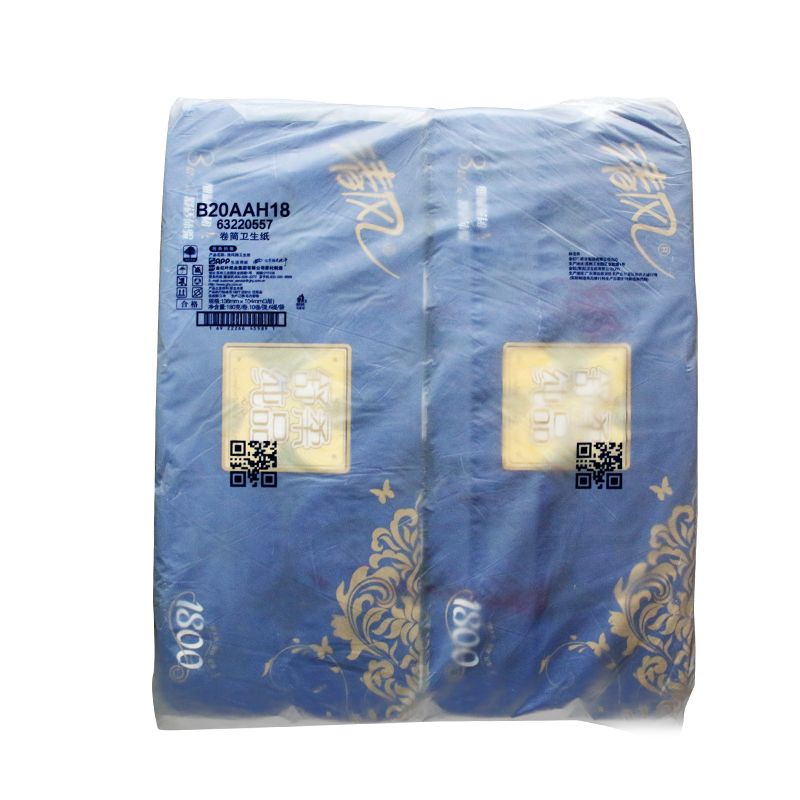 清风舒柔纯品3层平纹180g卷筒卫生纸 单卷 单位:卷高清大图