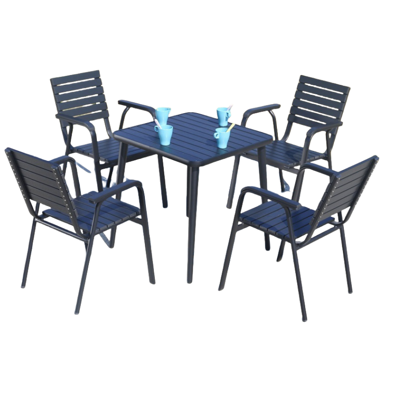 蕃蒂户外桌椅70*70cm套高清大图