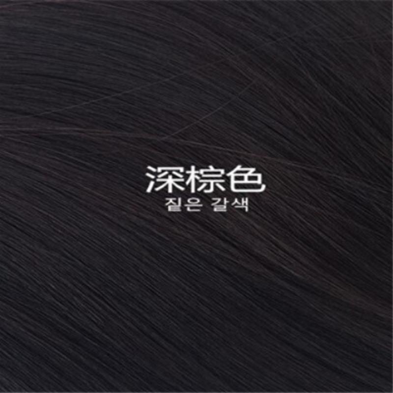 刘昊然同款男假发短发逼真蓬松自然韩版帅气发型男士假发套学生 自然黑+发网