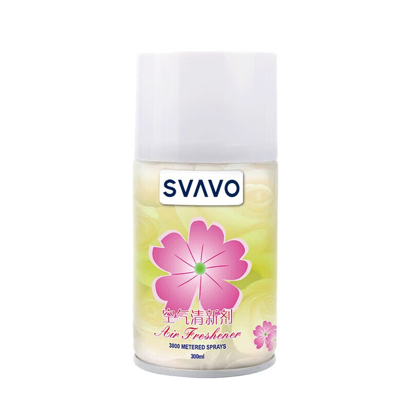 瑞沃(SVAVO)空气清新剂 喷香机补充液室内香薰液 酒店宾馆卫生间芬香除臭香罐 柠檬LM[淡香300ml] 1瓶单位:高清大图