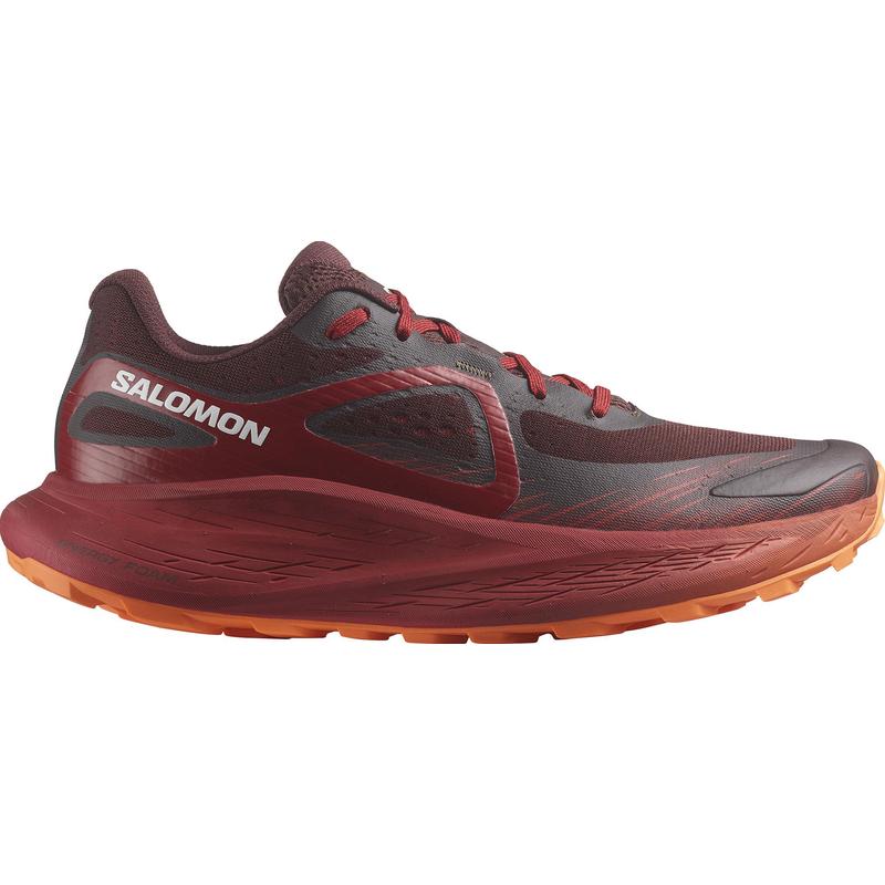 SALOMON Glide Max Tr Trail 时尚红男越野跑鞋户外运动低帮透气高清大图