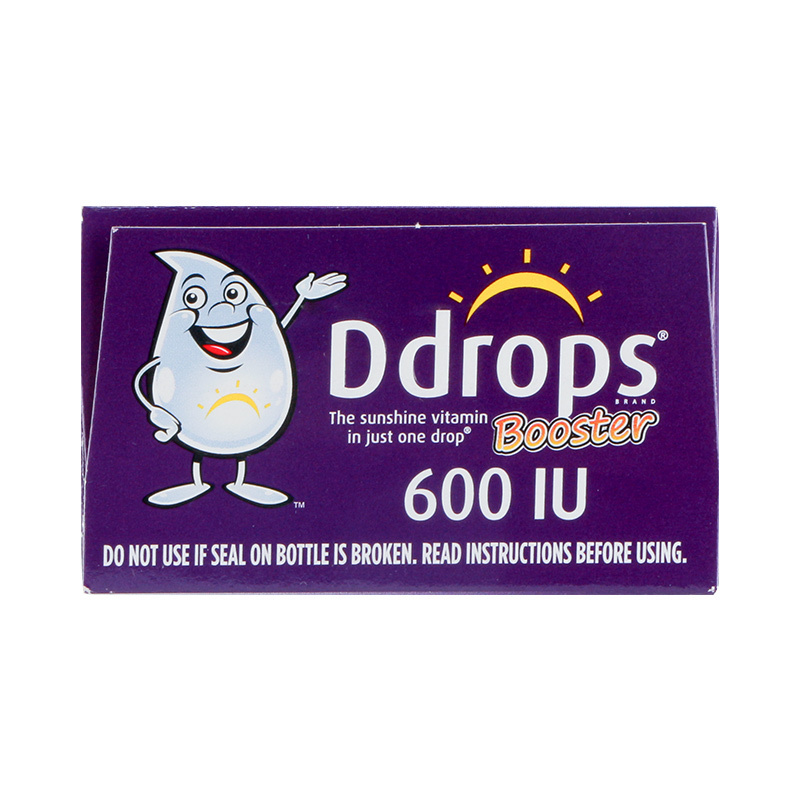 Ddrops 1岁以上儿童维生素D3滴剂 600IU 2.8ML