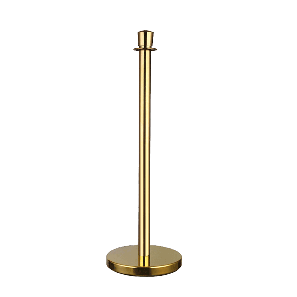 礼宾栏杆 皇冠头+1.5长红麻绳高清大图