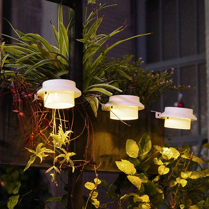 苏宁放心购 太阳能灯户外 家用led花园庭院路灯室外迷你阳台屋檐柱围墙壁灯高清大图
