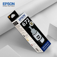 爱普生(EPSON) T672 墨水适用于L221/L363/L351/L565/L455 墨仓式打印机墨水T6721黑