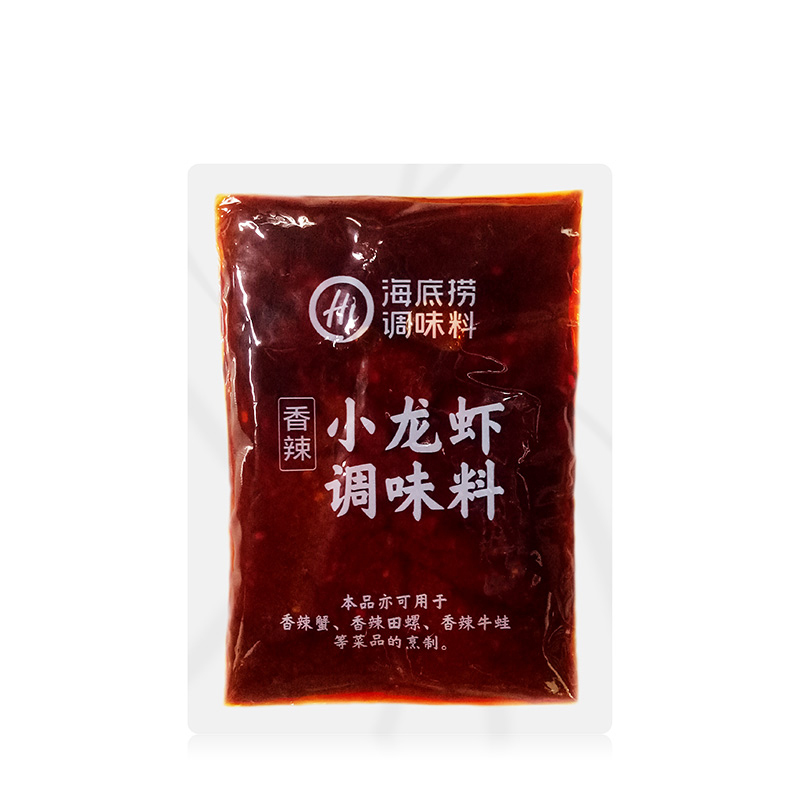 海底捞 香辣小龙虾 200g 袋装 香辣味 调味料 香辣火锅底料可炒田螺、海鲜 新老包装交替发货