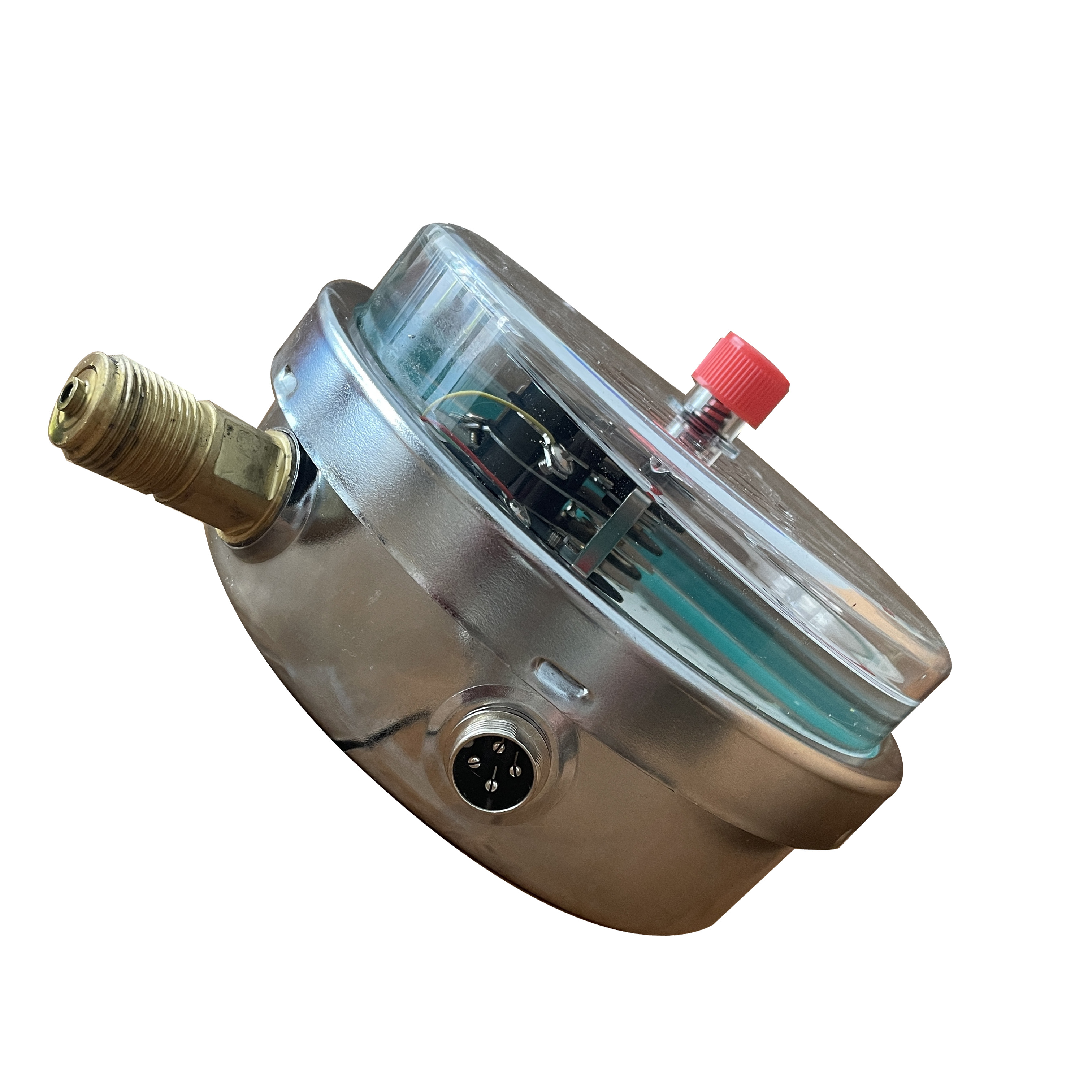 祥屹 抗震耐震电接点压力表 YNXC100 0-4Mpa 块高清大图