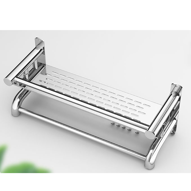 端固 裤架304三层50Cm毛巾架PKJ-8/个高清大图