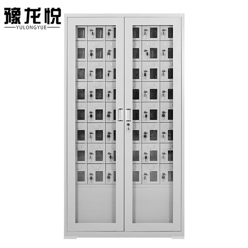 豫龙悦手机存放箱 手机存放柜48门960*300*1800mm台