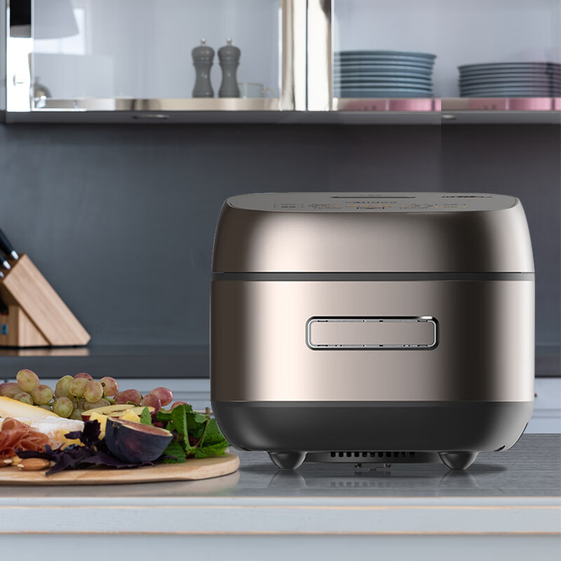 美的(Midea)多功能智能低糖电饭煲沥米汤饭IH电磁发热精铁釜大火包锅4升一级能效预约CFB4095HL