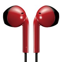 杰伟世(JVC)HA-F15BT 无线蓝牙手机耳机立体声耳麦超轻商务休闲通用型颈戴式 红色