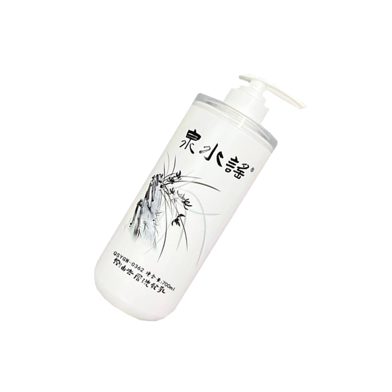 泉水谣QSYGW-0362 控油去屑洗发乳 700ml洗发水(计价单位:瓶)白色高清大图