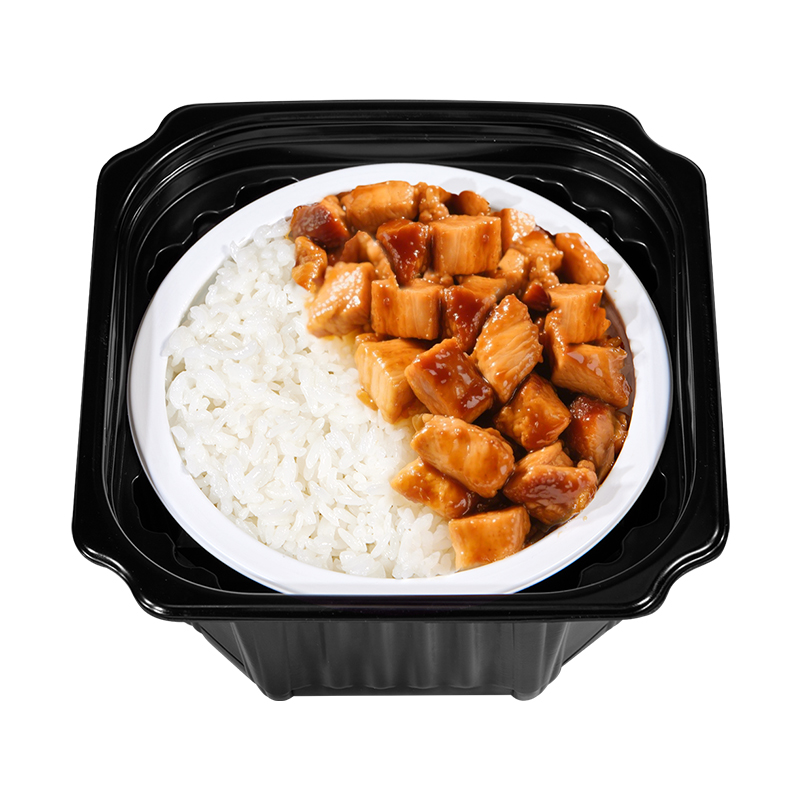 金鹤照烧鸡肉饭286g*4盒加热即食自热米饭方便速食旅行户外食品多口味组合早餐午餐组合装高清大图
