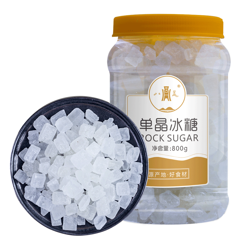 八荒 冰糖 冲饮烘焙烹饪 单晶冰糖 800g
