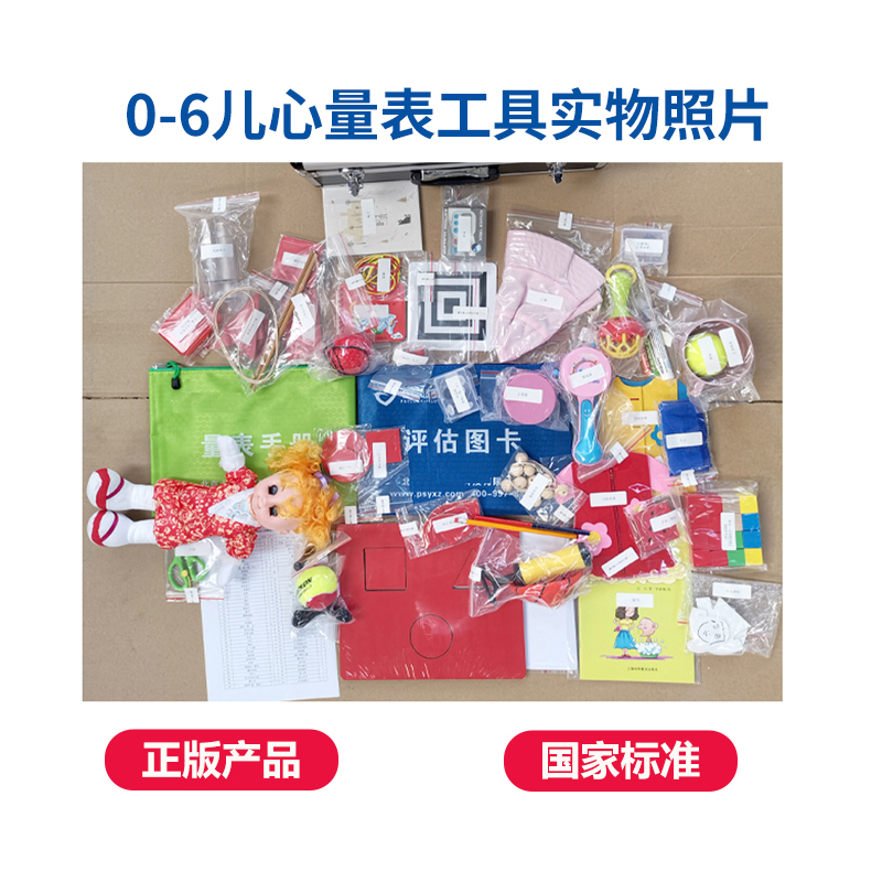 尚智慧童SZHT-BABY01 0-6岁儿心量表2儿童神经心理发育商测验减压工具箱早教教具高清大图