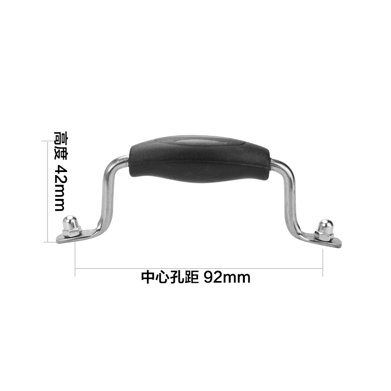 双孔锅盖把手 鼎盖提手盖帽盖提 通用锅盖头顶帽玻璃盖组合盖配件|A(两孔中心距离92mm)