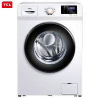 TCL 8公斤kg全自动滚筒洗衣机 中途添衣自编程洗涤 变频滚筒一级能效家用大容量 XQG80-P300B