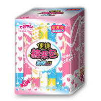 七度空间(SPACE 7)少女系列日用特薄糖果包卫生巾245mm*7片 1/2掌心包