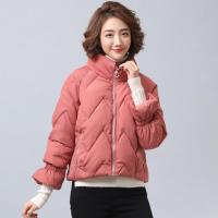 迪鲁奥(DILUAO)棉服新款加厚韩版休闲女短款妈妈冬季小外套