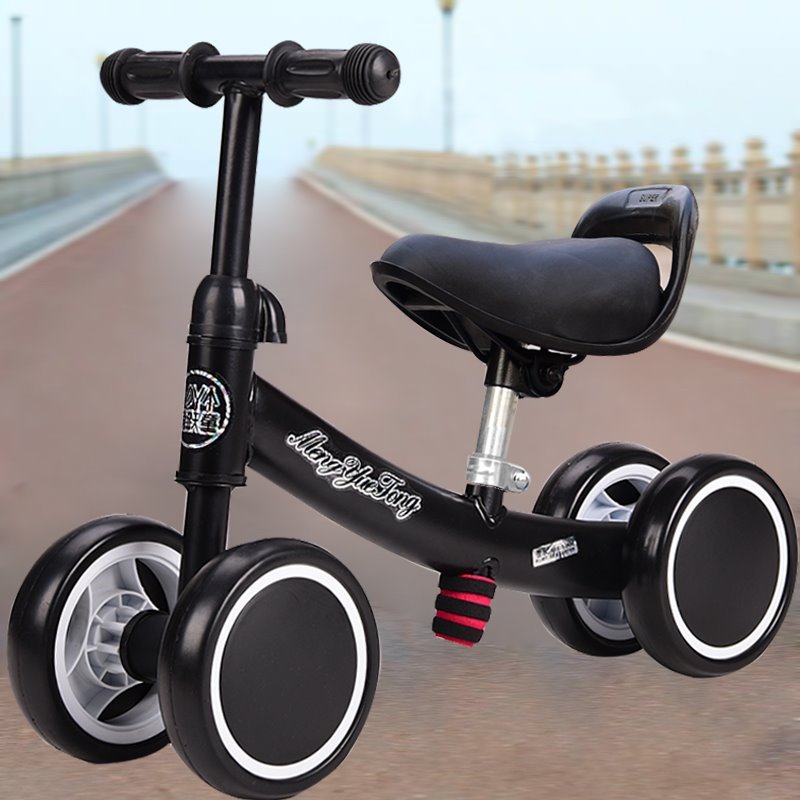 儿童平衡车1-3-6岁轻便男孩一岁半宝宝滑行车四轮扭扭溜溜婴儿脚