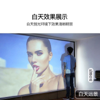 新款升级瑞格尔（Rigal）RD-850wifi投影仪家用4K全高清1080P办公教学商用智能投影机3D手机家庭影院无屏电视 安卓苹果手机无线同屏投屏 1920×1080