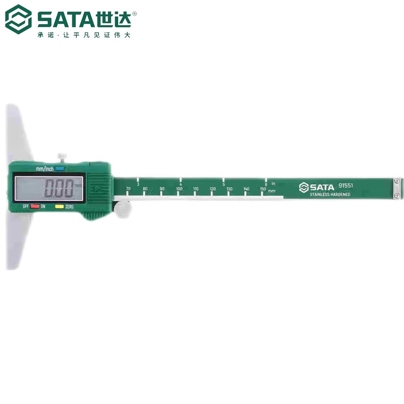 世达/SATA 91553 数显深度尺0-300MM