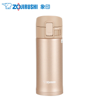 象印(ZO JIRUSHI) 保温杯SM-KC36-NM 不锈钢真空保温保冷车载户外防漏弹盖直饮水杯子 玫瑰金色