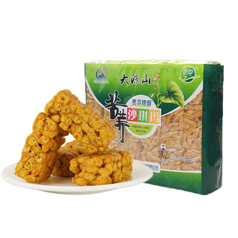 大凉山特色农产品正中苦荞沙琪玛708g
