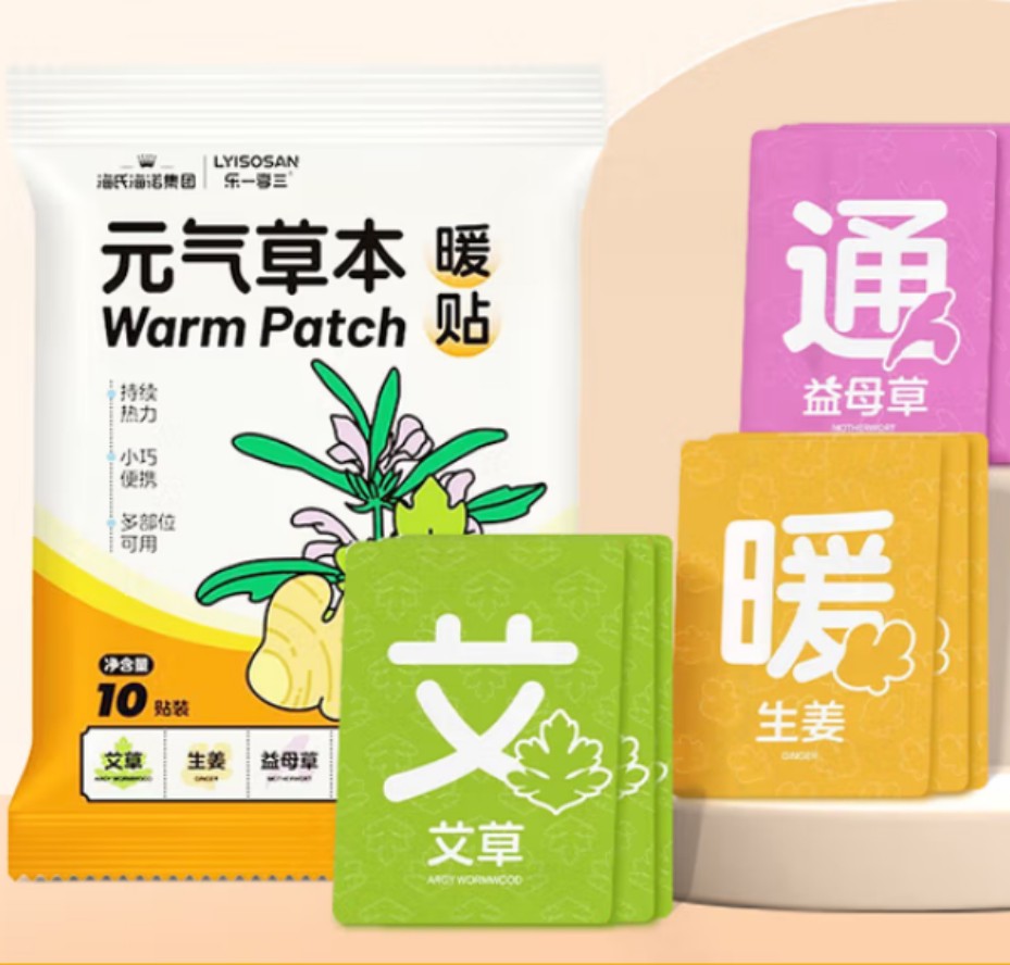 海氏海诺 元气草本暖贴 (10贴) 40包每箱 1箱
