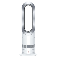 戴森（Dyson） AM09 家用暖风扇取暖器家用电暖器 冷暖两用 无叶设计 银白色