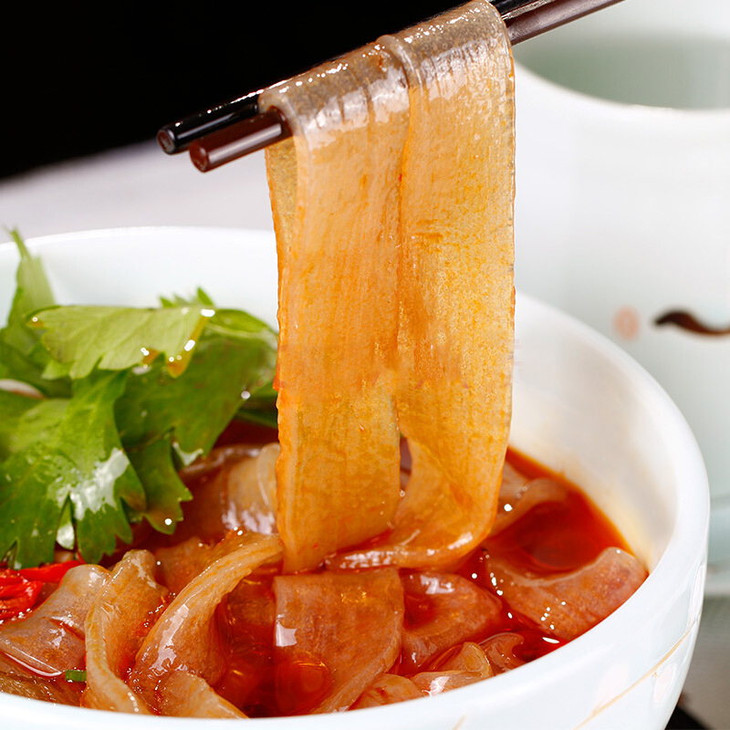 好食达手工红薯川粉200g1袋火锅粉麻辣拌宽粉皮川粉麻辣烫即食免泡