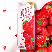 蒙牛 真果粒牛奶饮品 草莓果粒 250ml*12盒