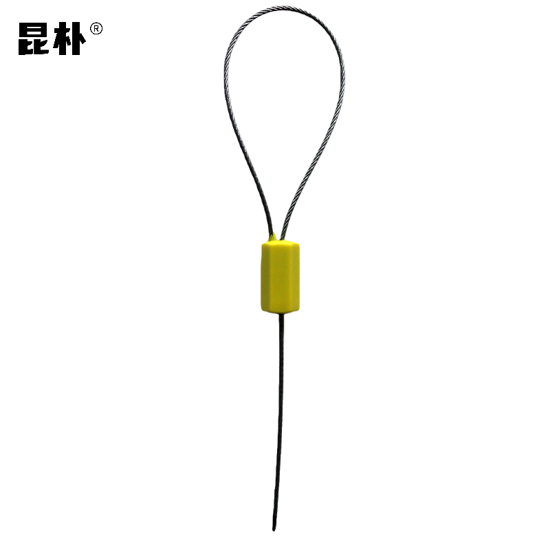 昆朴一次性钢丝六角铅封扎带 1.8*300mm QF830 个