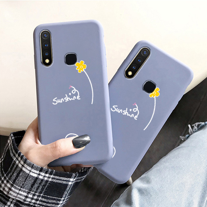 vivoy5s手机壳硅胶vivo y5s保护套防摔女款y5s简约清新磨砂软壳潮