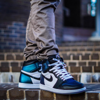 美国正品代购 Air Jordan1 Chameleon aj1 全明星变色龙男士运动篮球鞋 渐变色907958 015