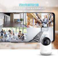 联想(Lenovo) 看家宝R1 英文版 360°全景云台1080P网络wifi家用监控红外夜视双向通话 32G套装
