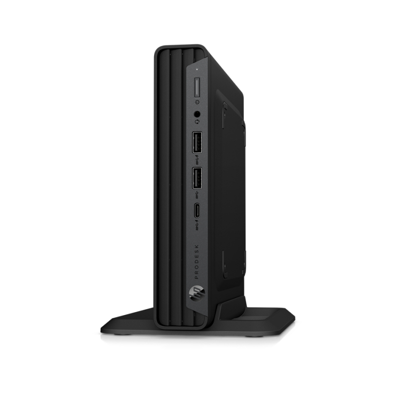 惠普(HP)ProDesk400G6 DM 台式电脑主机 i5-10500T 8G 1T+128 W10 3年质保
