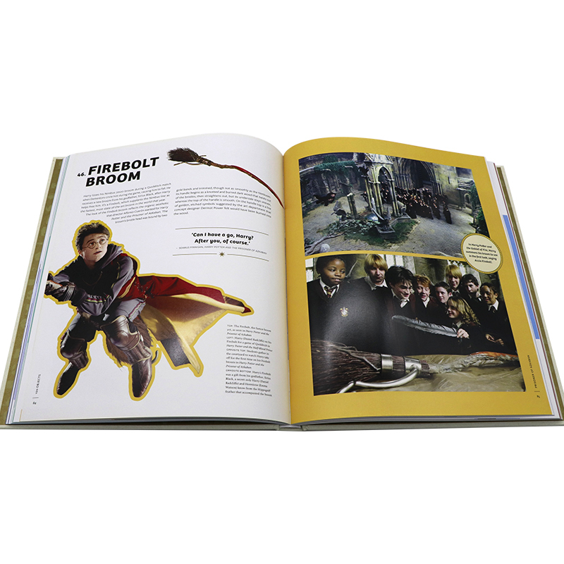 [正版]哈利波特100件道具物品藏品 老魔杖/隐形斗篷/格兰芬多之剑 英文原版 From The Films Of H