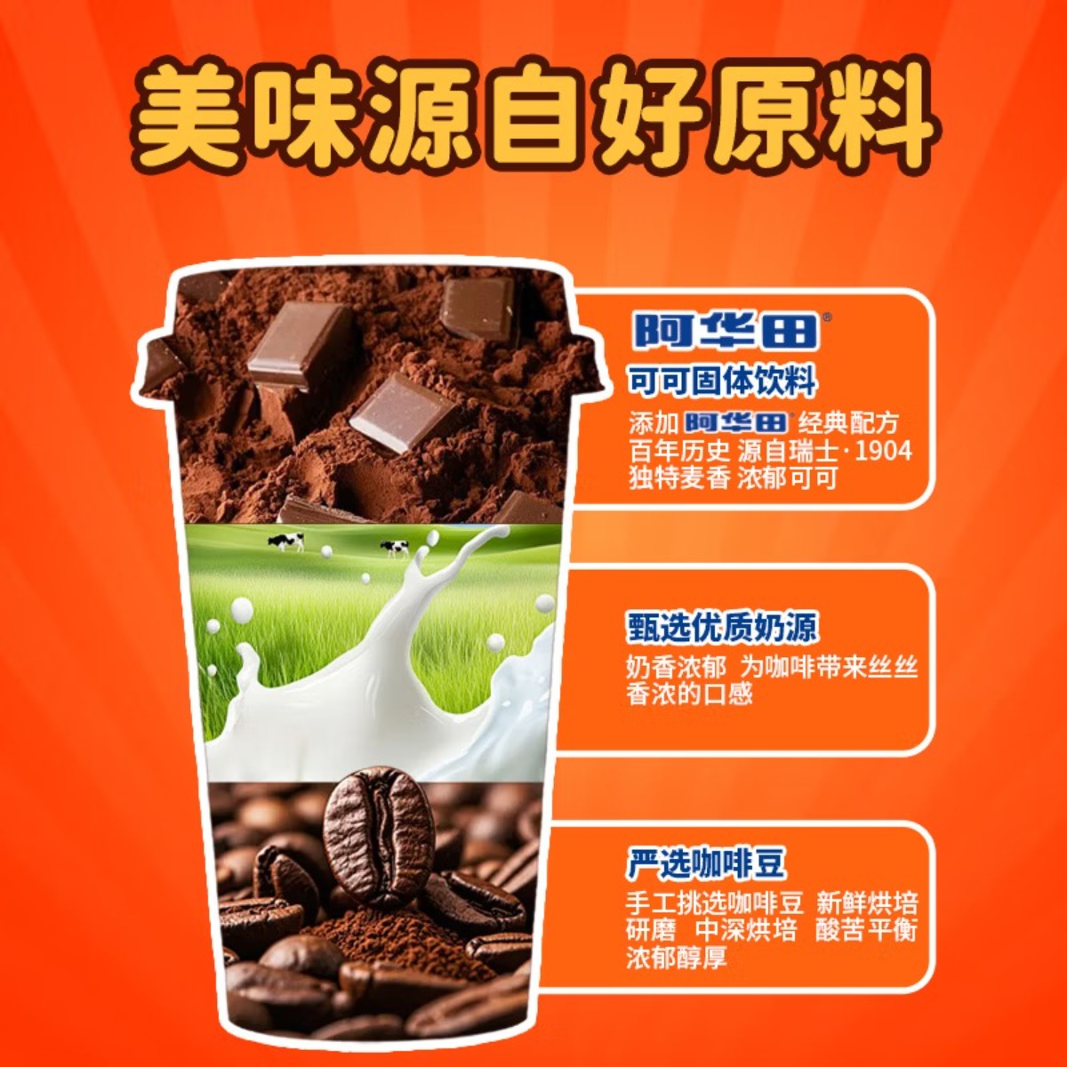 NEVER COFFEE即饮咖啡 冷萃美式黑咖啡拿铁咖啡饮料杯装0防腐剂高清大图