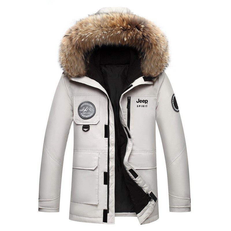 jeepspirit男士羽绒服