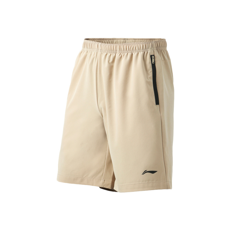 李宁运动短裤男士新款训练系列男装训练裤夏季裤子梭织运动裤视频