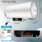 规格[带遥控 80L]Midea/美的 电热水器 家用速热卫生间洗浴储水 一价全包